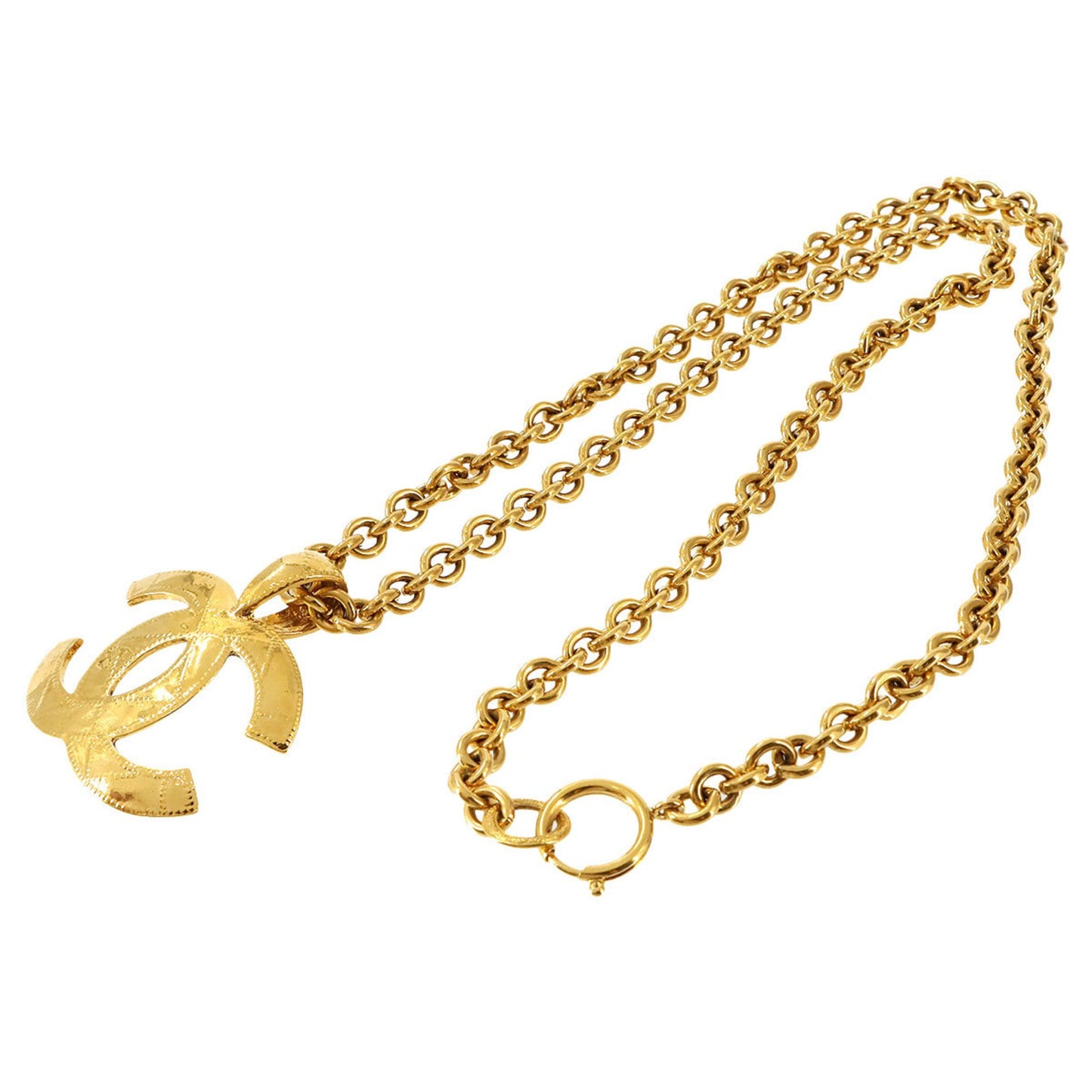 Chanel Coco Mark, Gold, Gold Plated, necklace