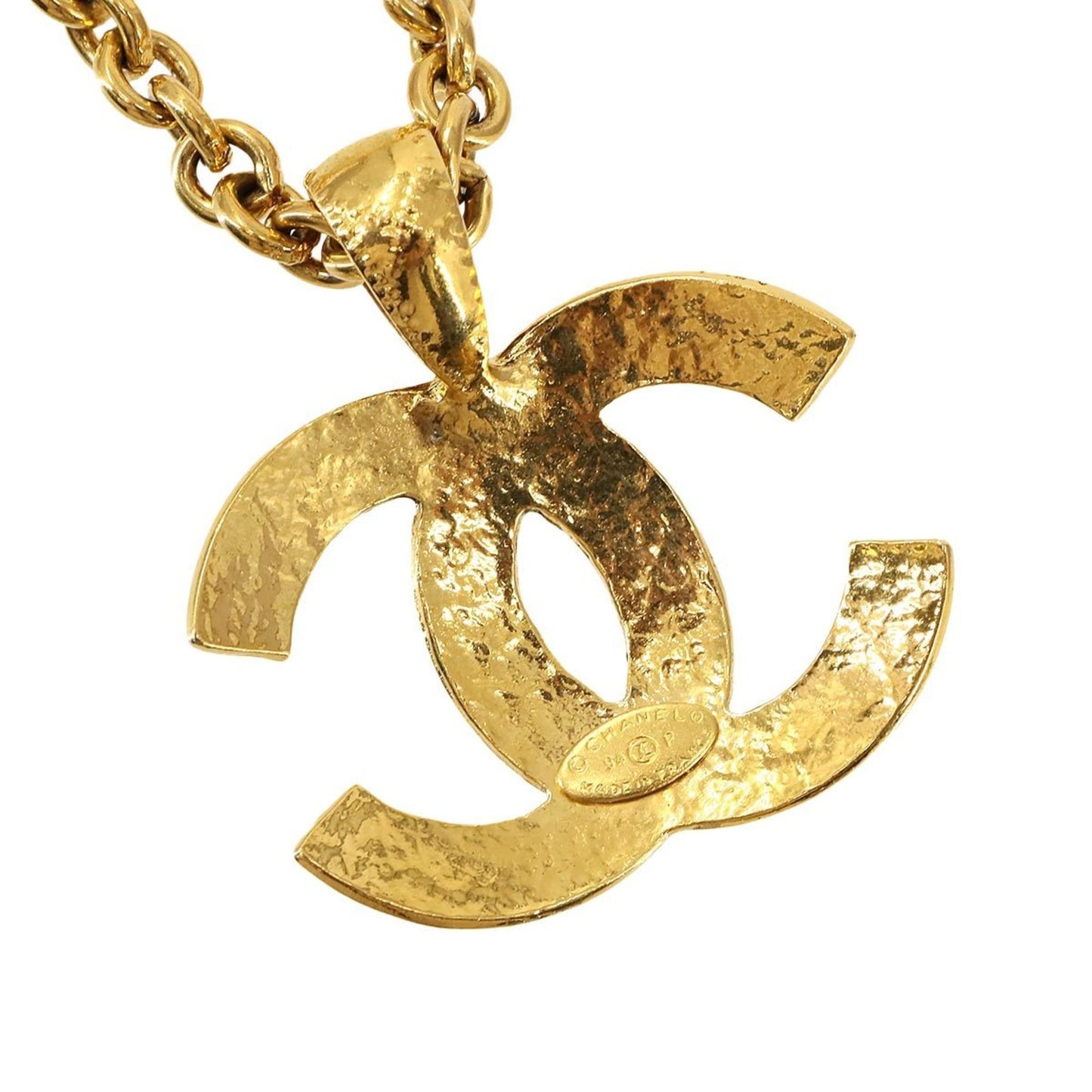 Chanel Coco Mark, Gold, Gold Plated, necklace