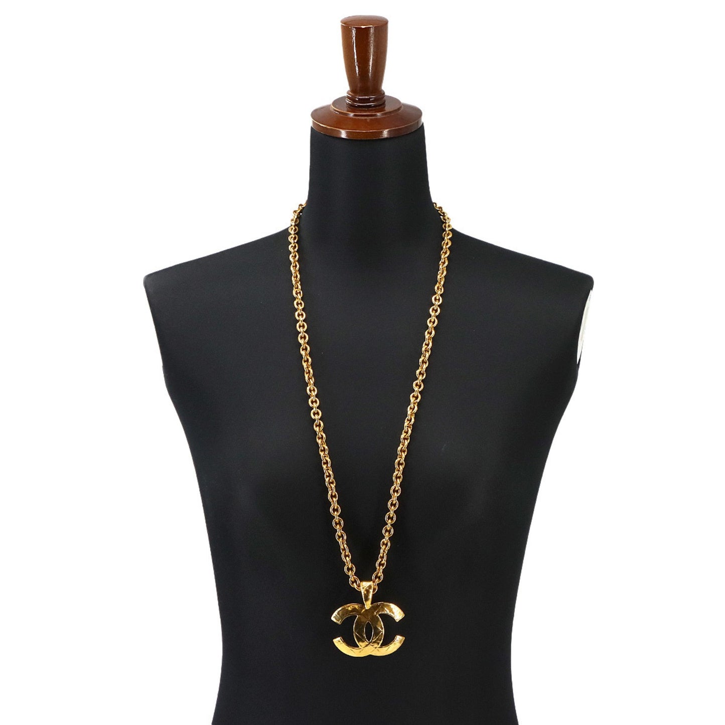 Chanel Coco Mark, Gold, Gold Plated, necklace