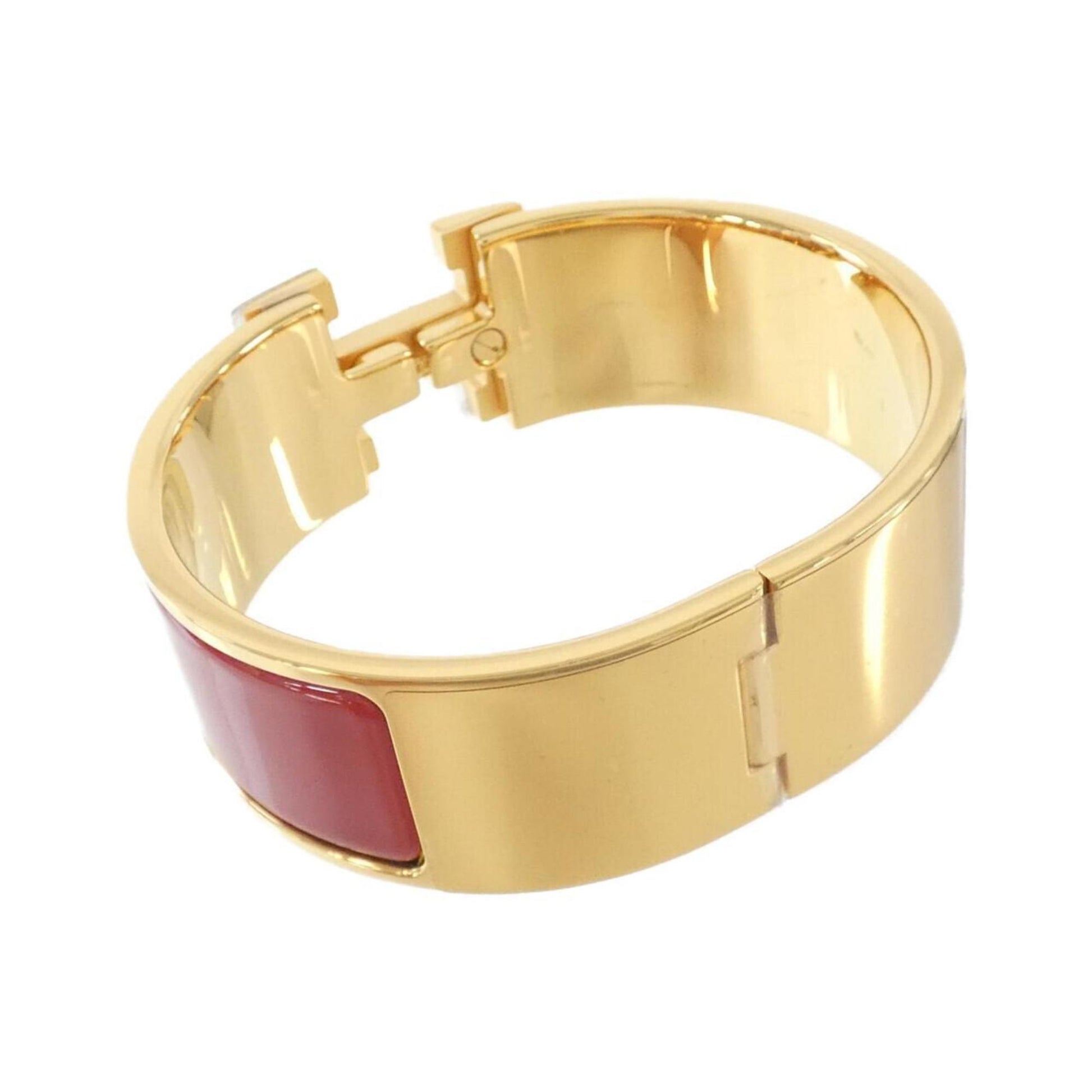 Hermès Clic H, Gold, Metal, bracelet