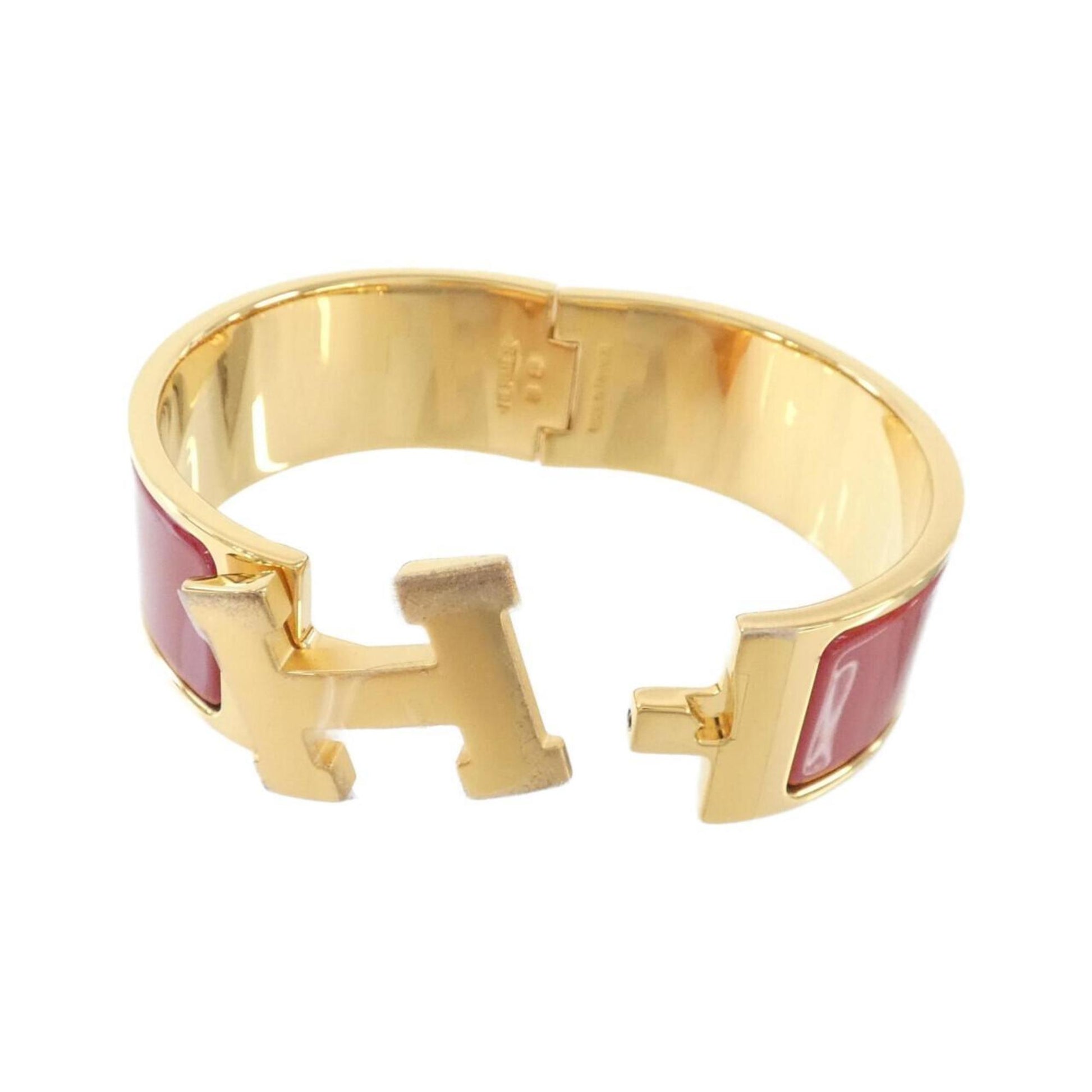 Hermès Clic H, Gold, Metal, bracelet