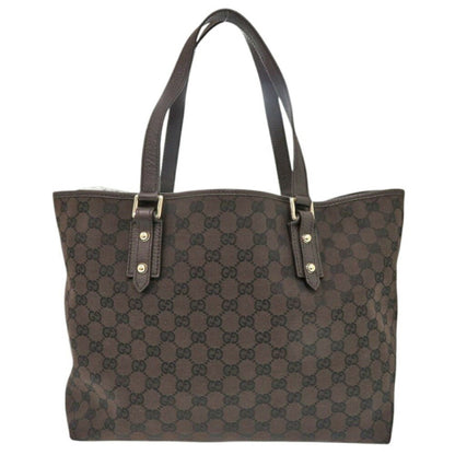 Gucci GG canvas, Brown, Canvas, tote