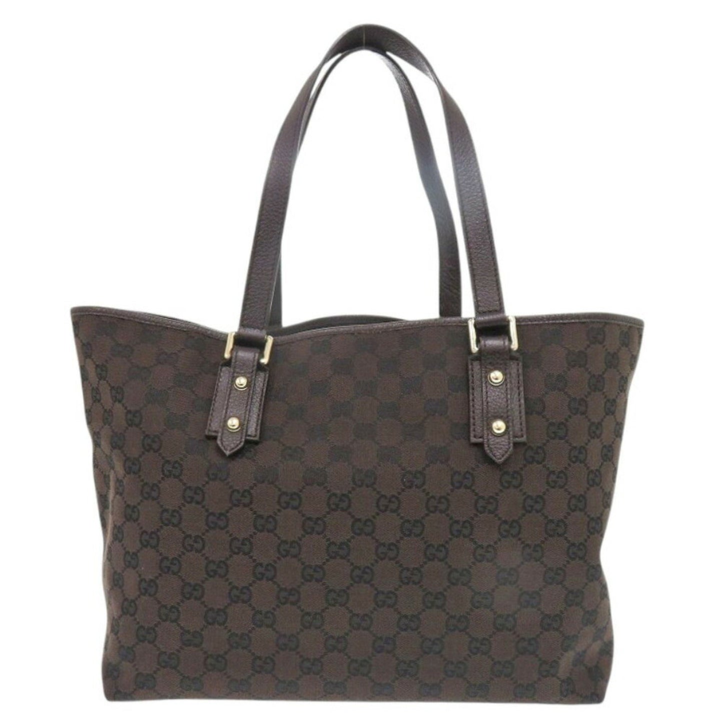 Gucci GG canvas, Brown, Canvas, tote