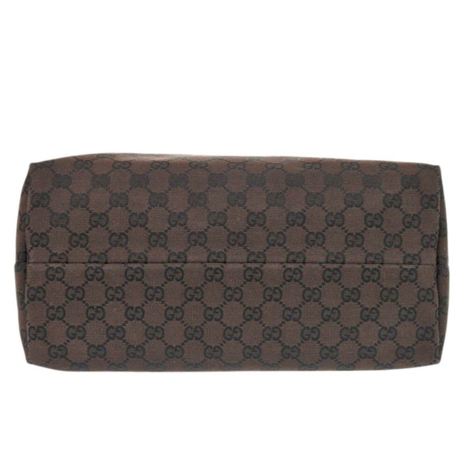 Gucci GG canvas, Brown, Canvas, tote