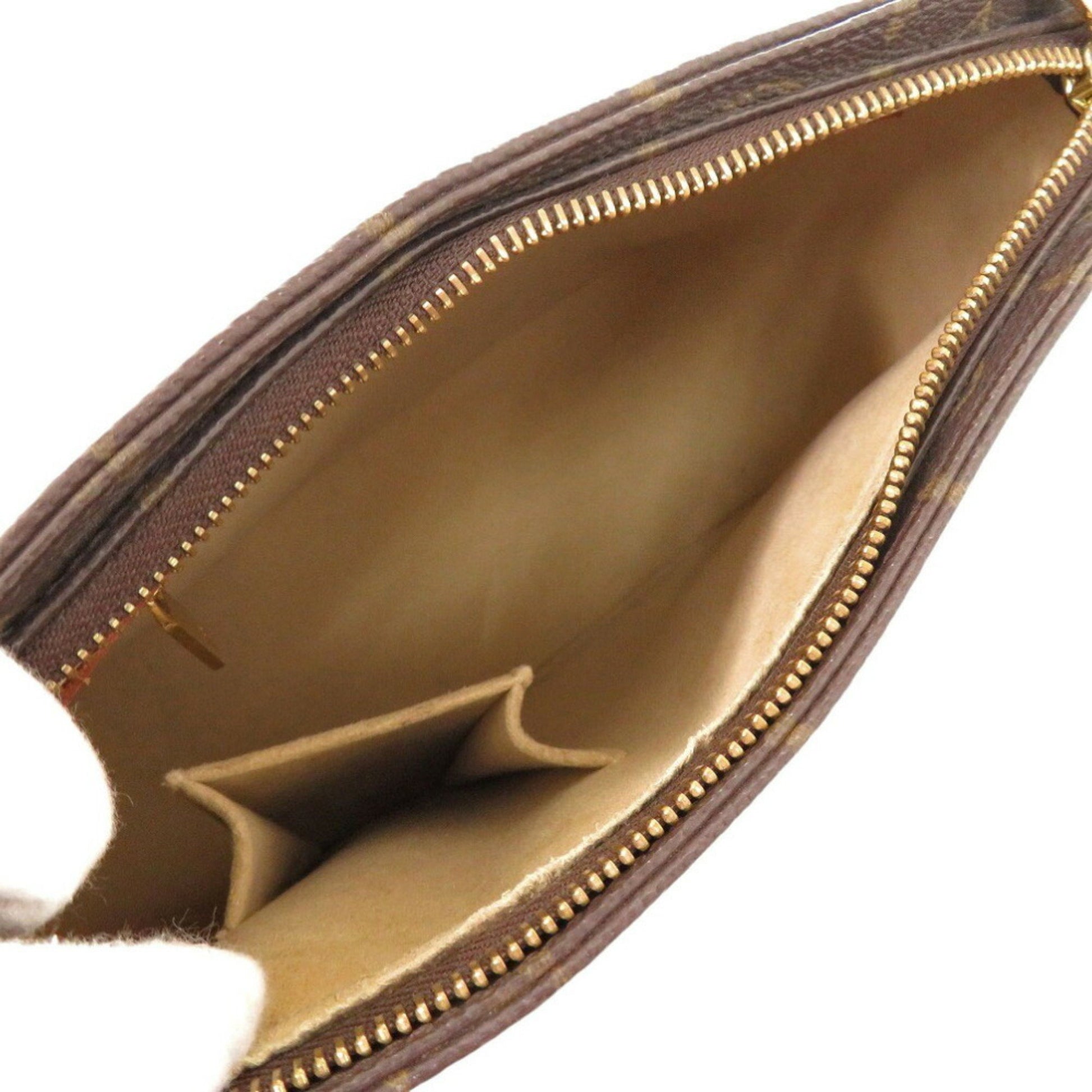 Louis Vuitton Looping MM, Brown, Canvas, shoulder