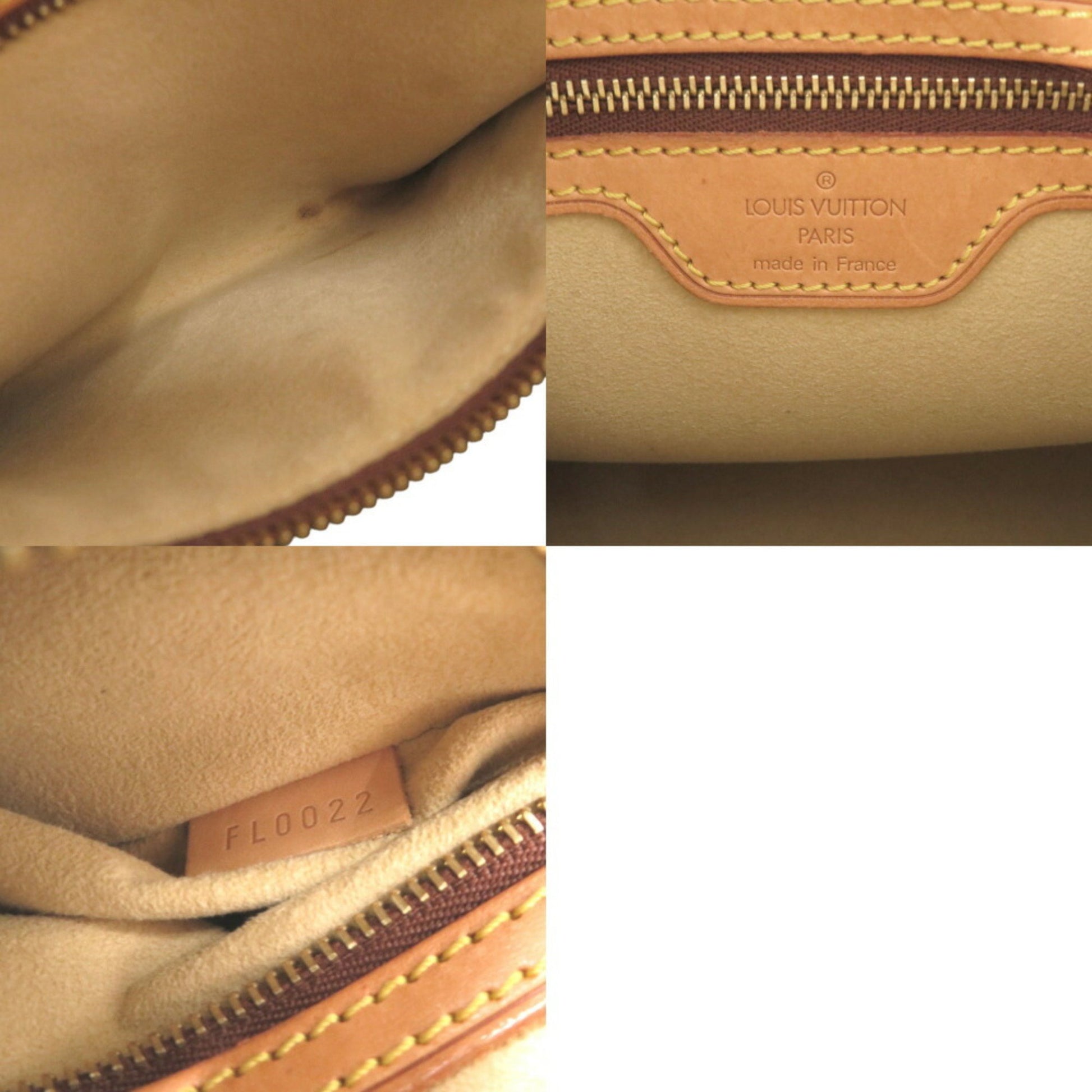 Louis Vuitton Looping MM, Brown, Canvas, shoulder