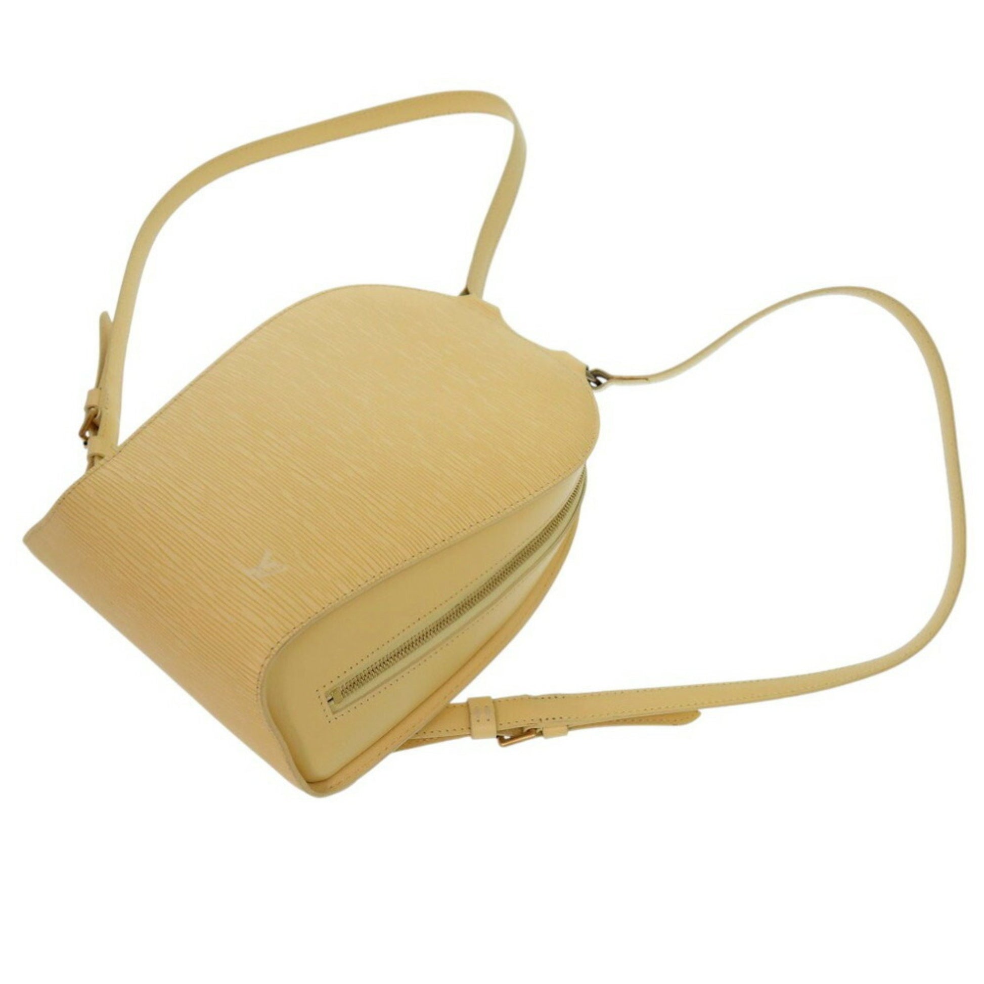 Louis Vuitton Mabillon, Yellow, Leather, backpack