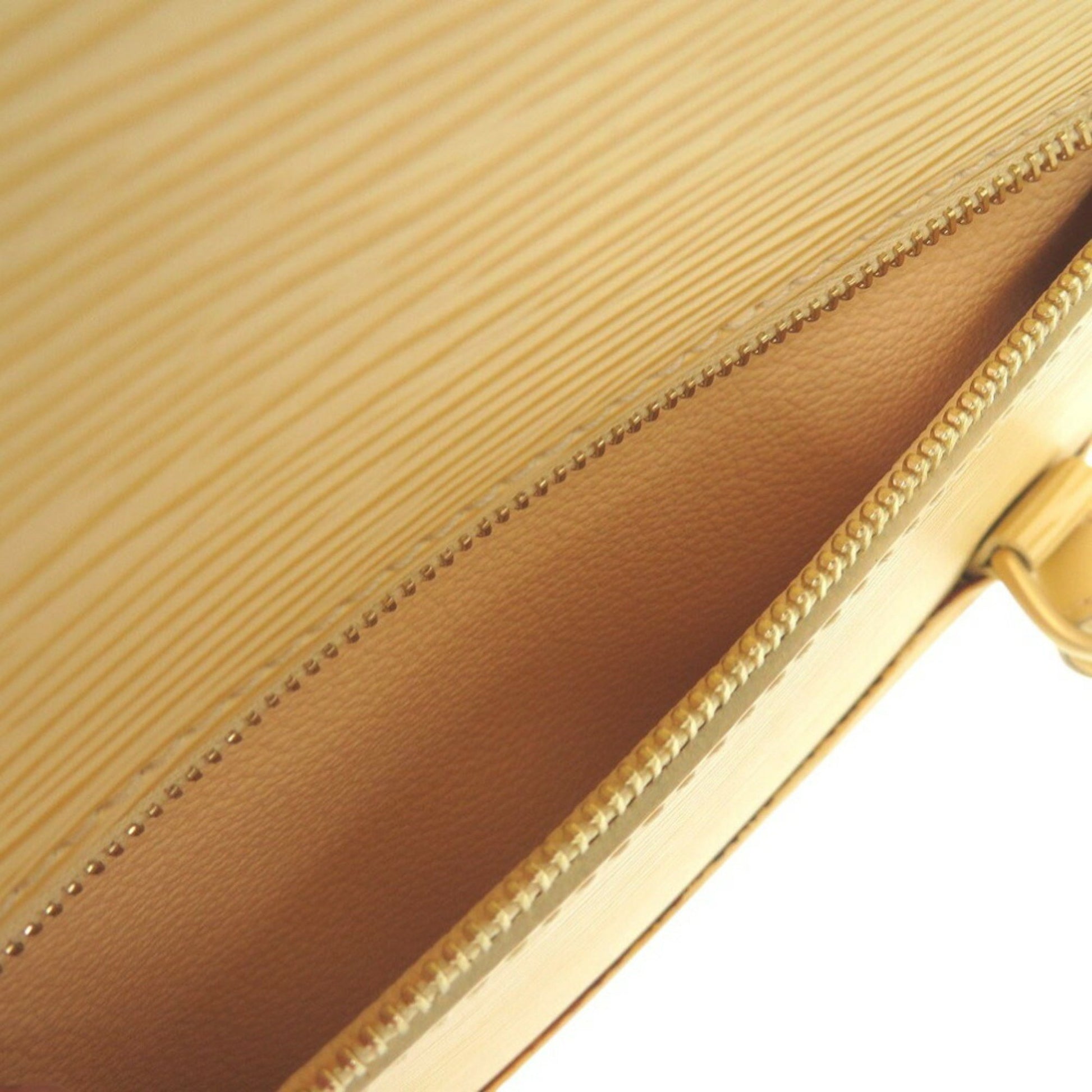 Louis Vuitton Mabillon, Yellow, Leather, backpack