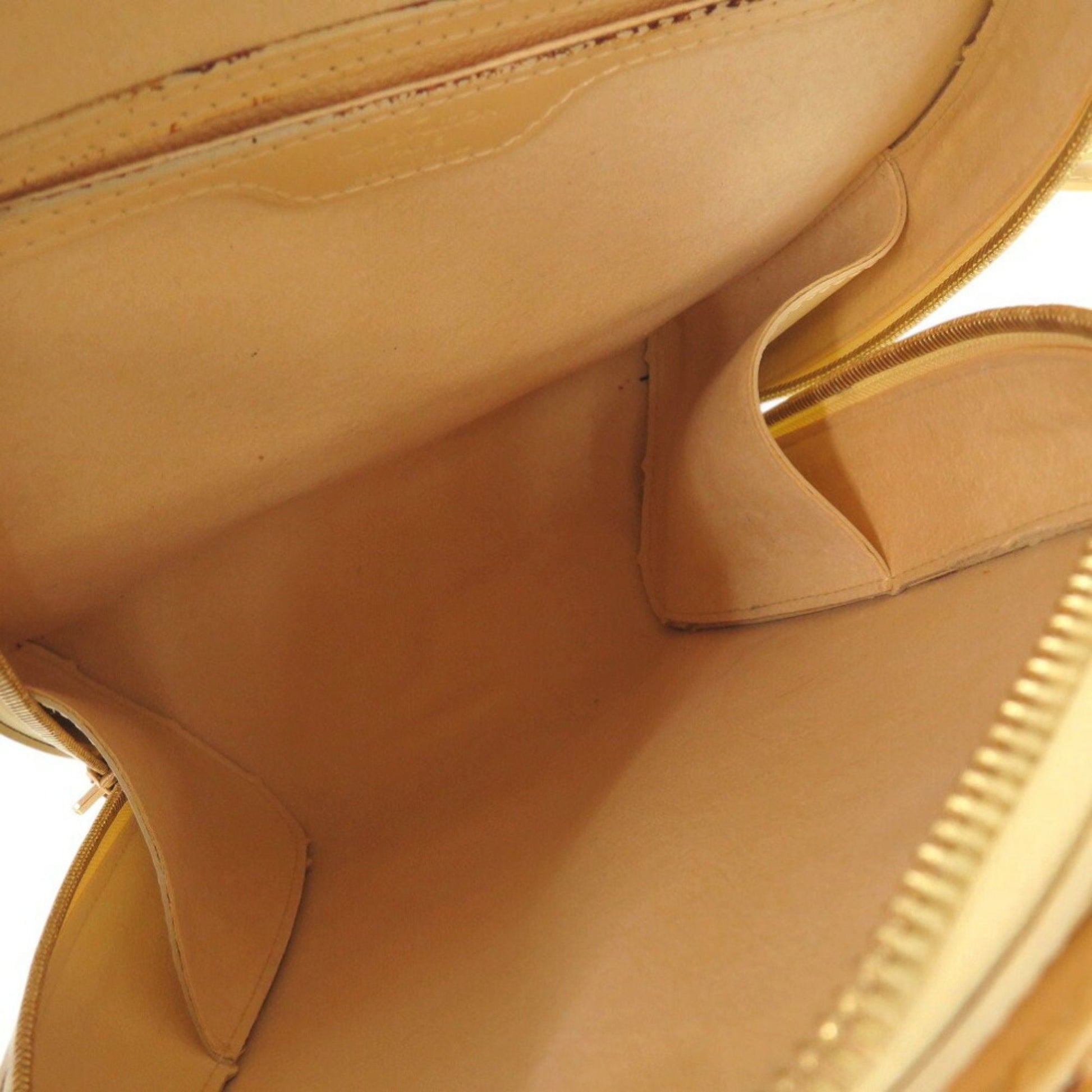 Louis Vuitton Mabillon, Yellow, Leather, backpack