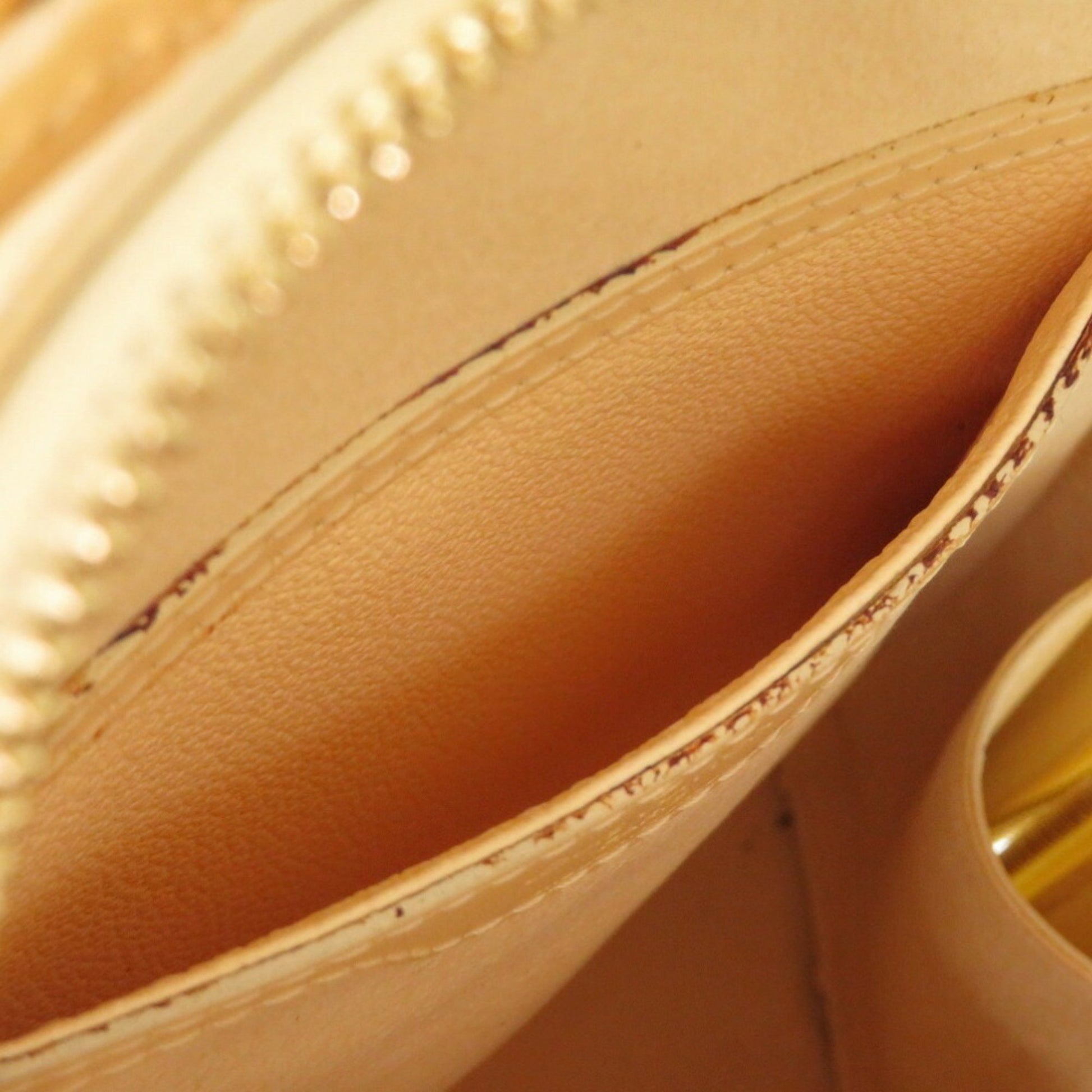 Louis Vuitton Mabillon, Yellow, Leather, backpack