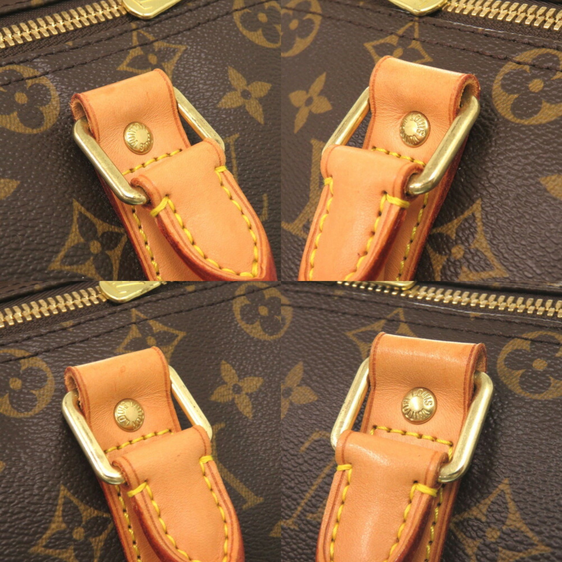 Louis Vuitton Keepall 45, Brown, Canvas, travel