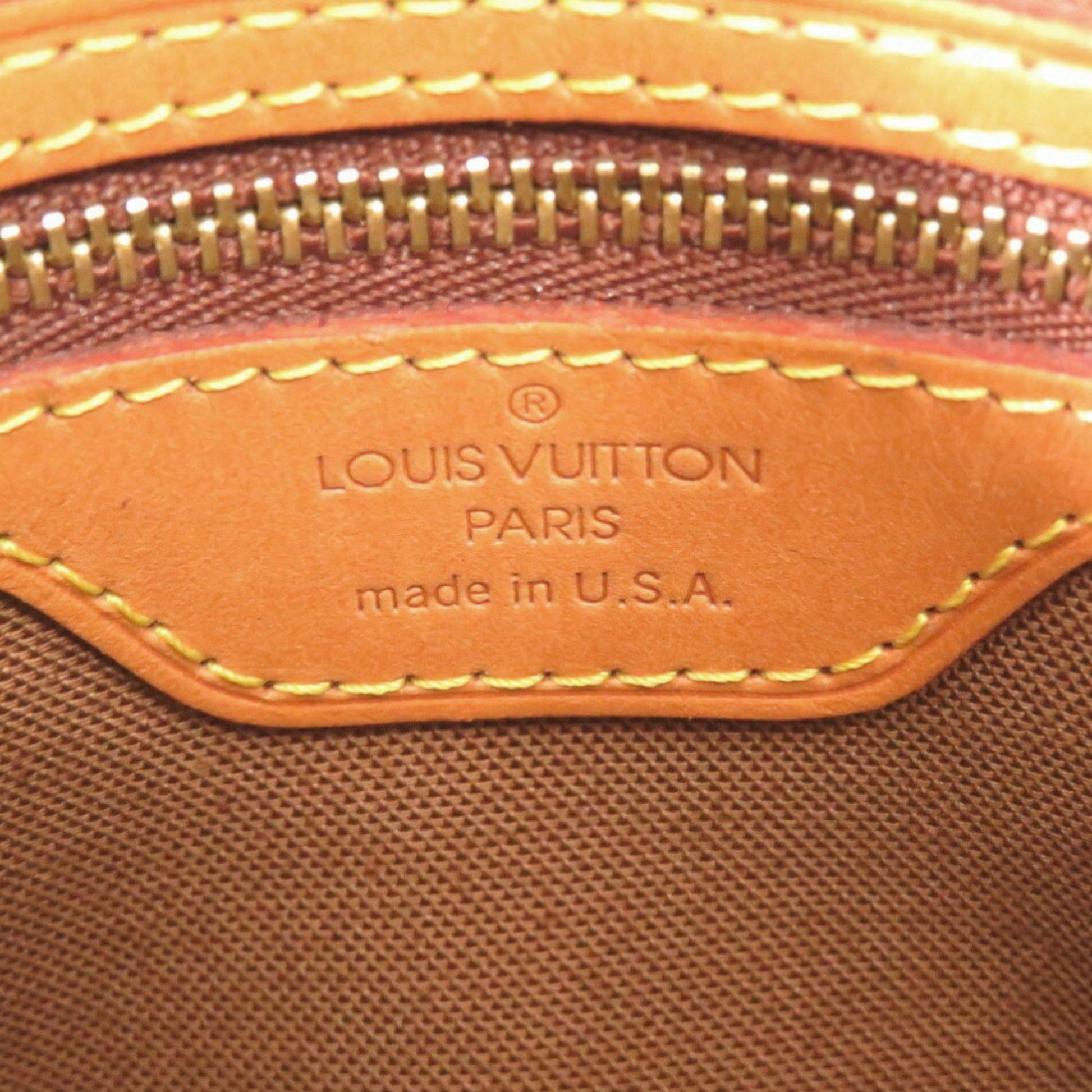 Louis Vuitton Vavin, Brown, Canvas, tote