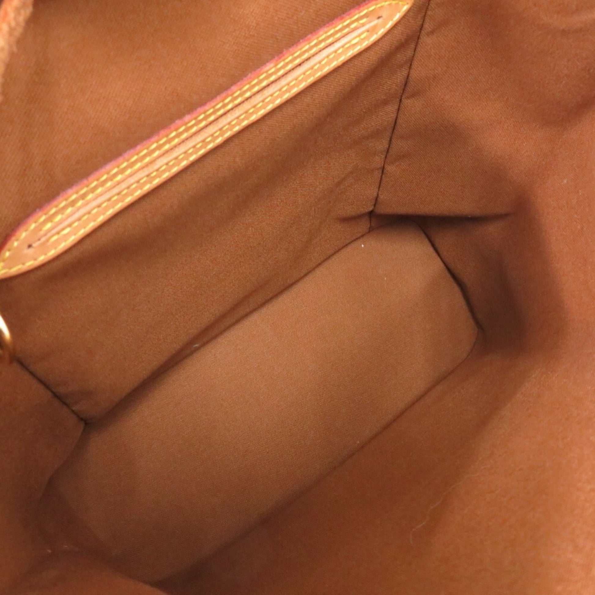 Louis Vuitton Montsouris MM, Brown, Canvas, backpack