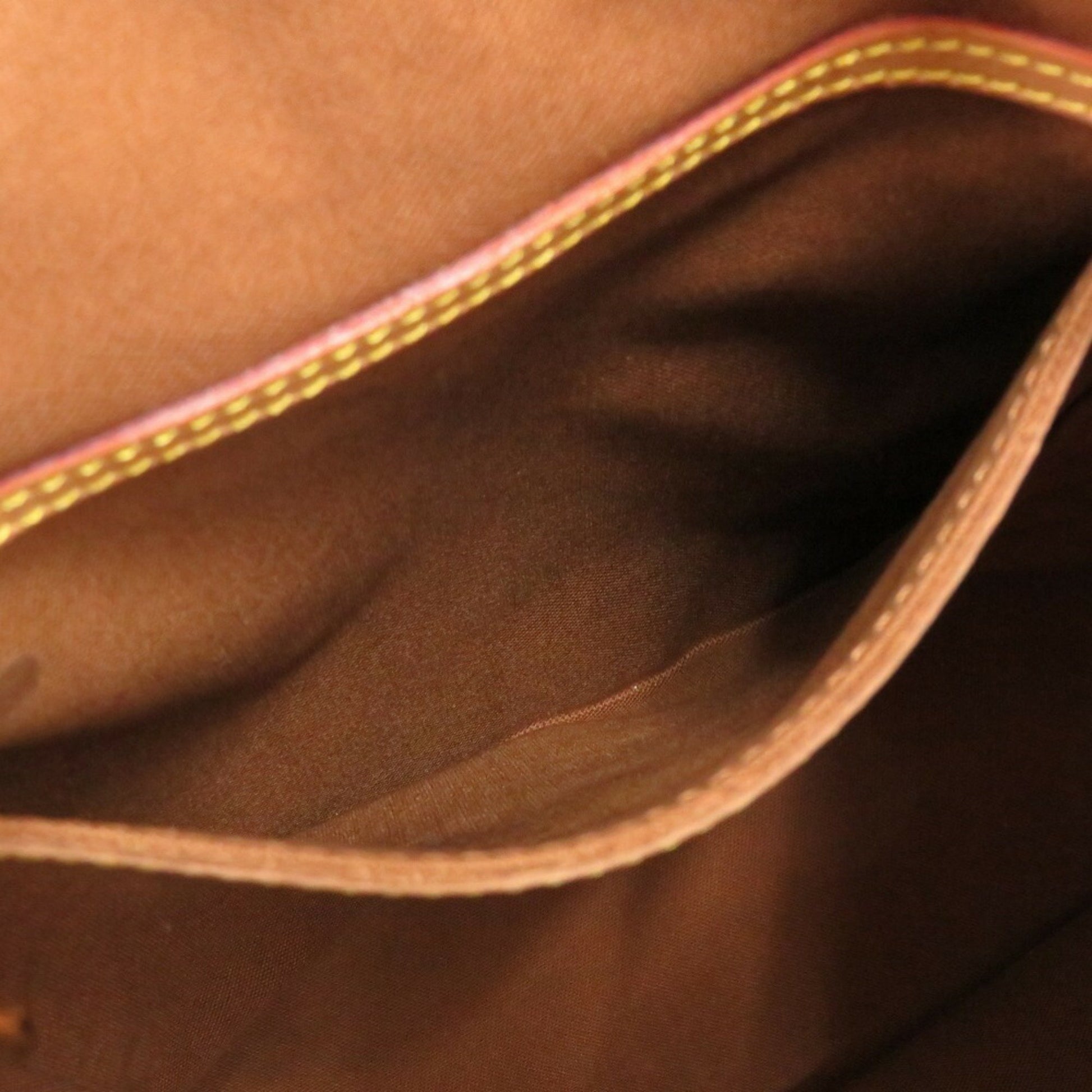 Louis Vuitton Montsouris, Brown, Canvas, backpack