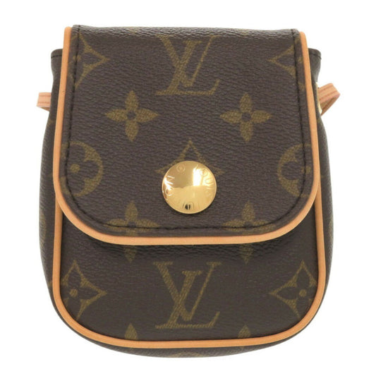 Louis Vuitton Cancun, Brown, Canvas, clutch