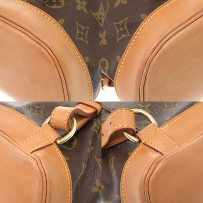 Louis Vuitton Montsouris MM, Brown, Canvas, backpack