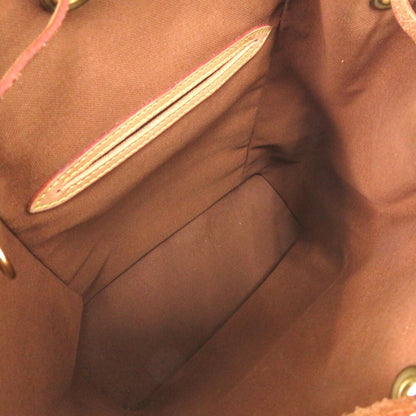 Louis Vuitton Montsouris MM, Brown, Canvas, backpack