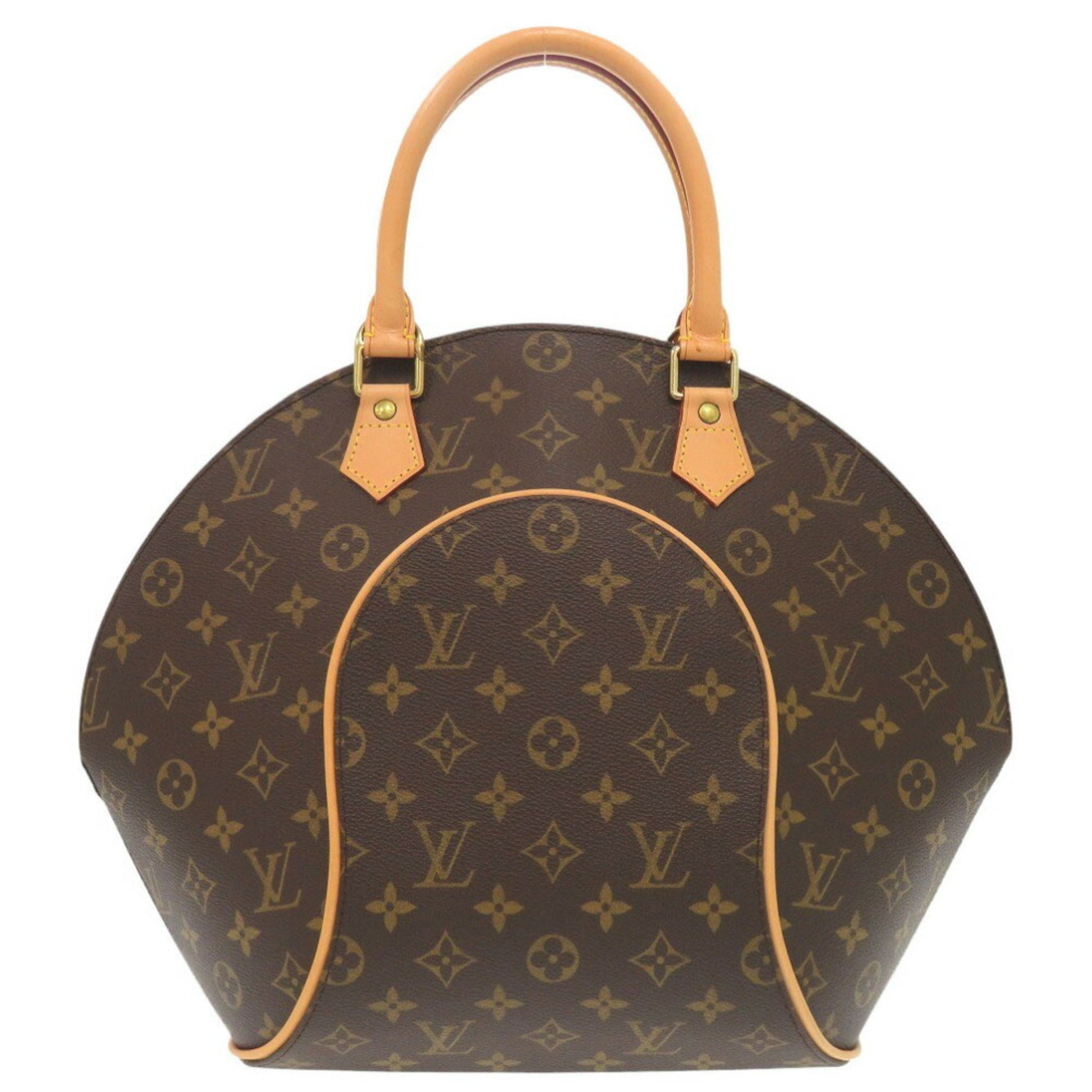 Louis Vuitton Ellipse, Brown, Canvas, handbag