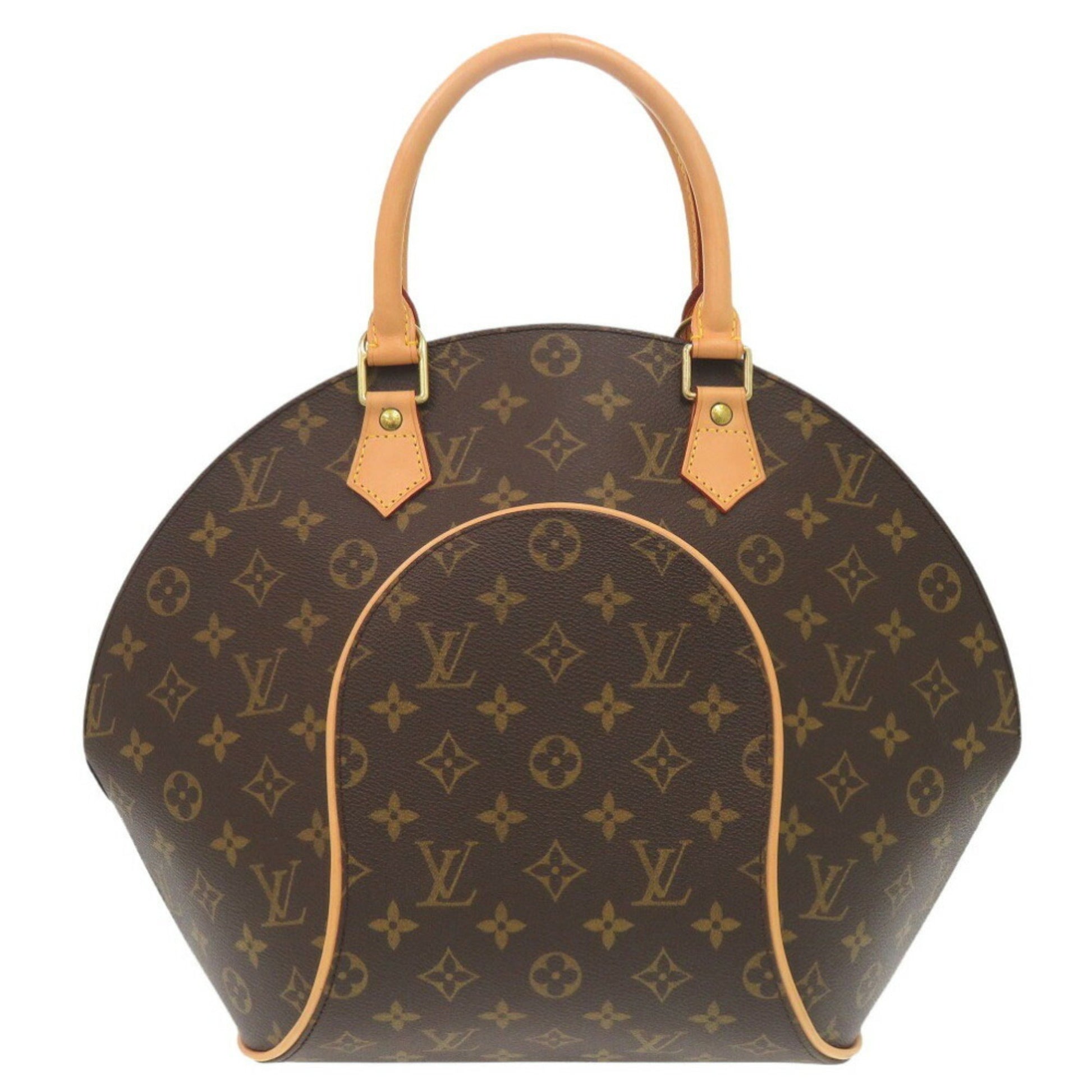 Louis Vuitton Ellipse, Brown, Canvas, handbag