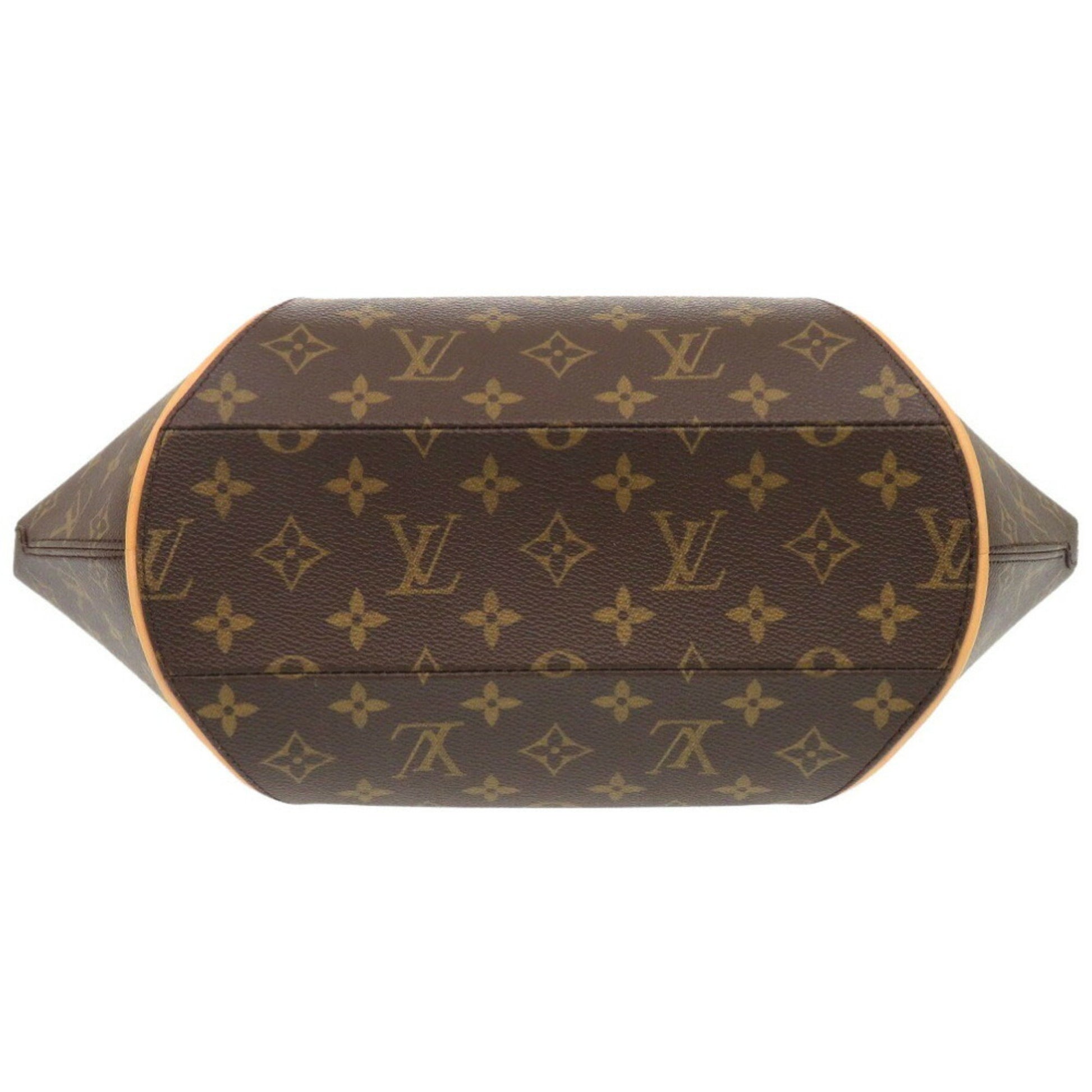 Louis Vuitton Ellipse, Brown, Canvas, handbag
