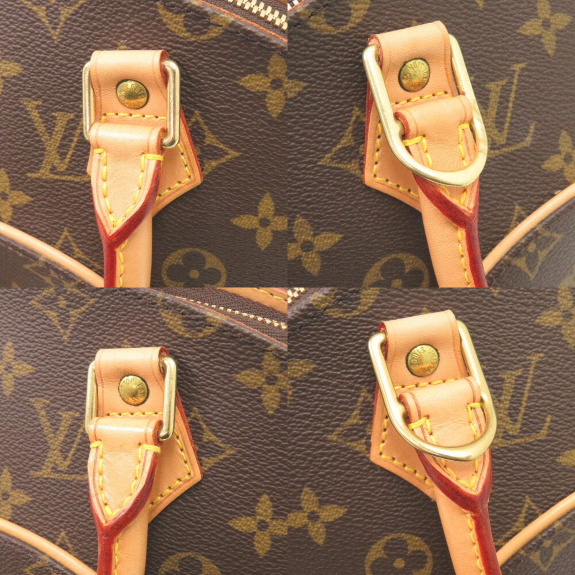 Louis Vuitton Ellipse, Brown, Canvas, handbag