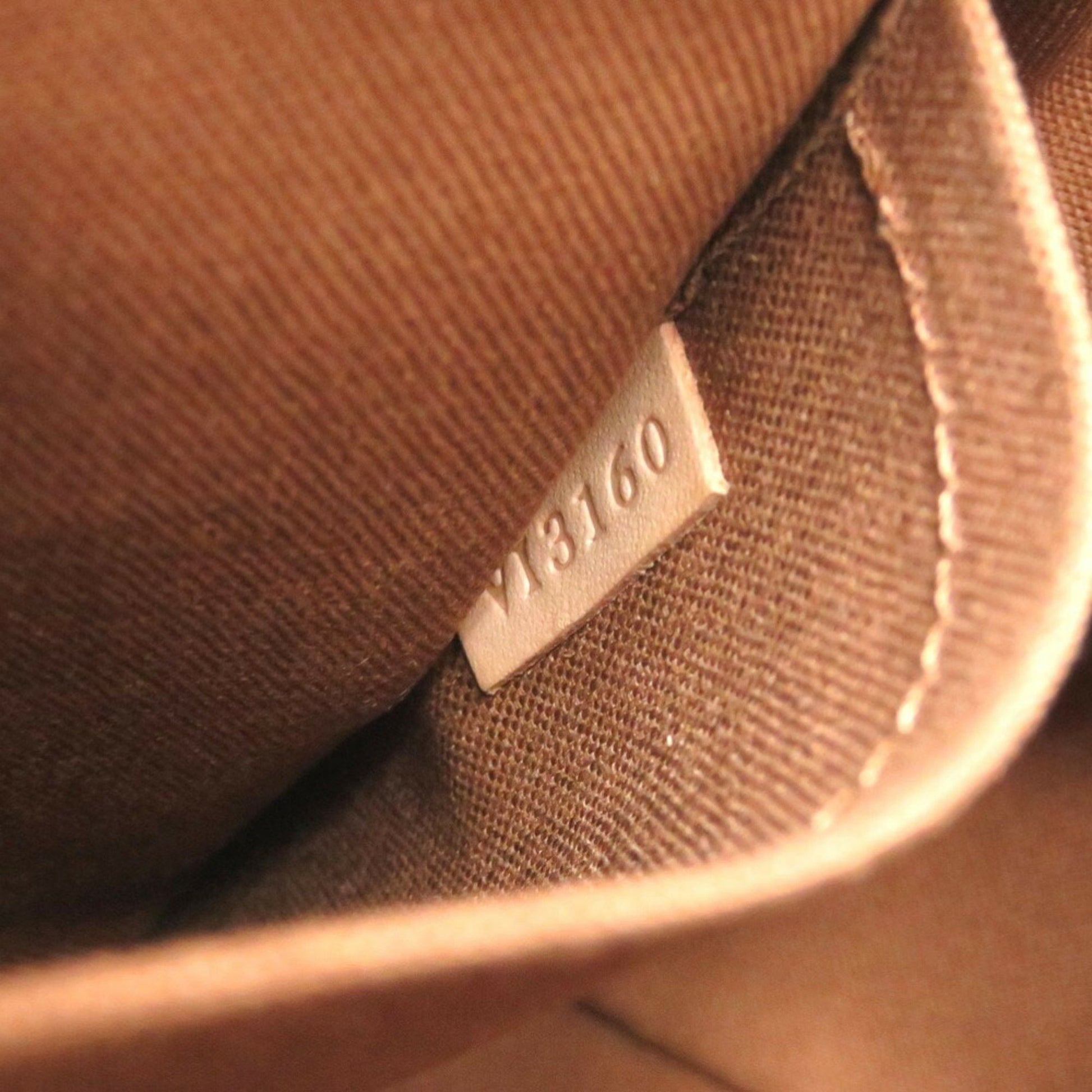 Louis Vuitton Tivoli, Brown, Canvas, handbag