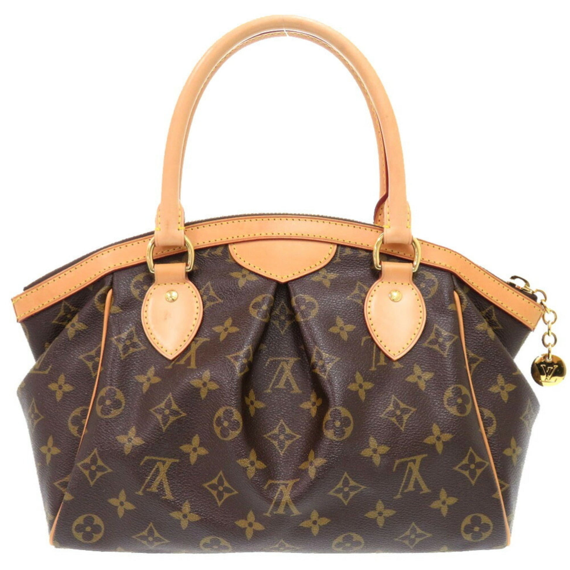Louis Vuitton Tivoli, Brown, Canvas, handbag