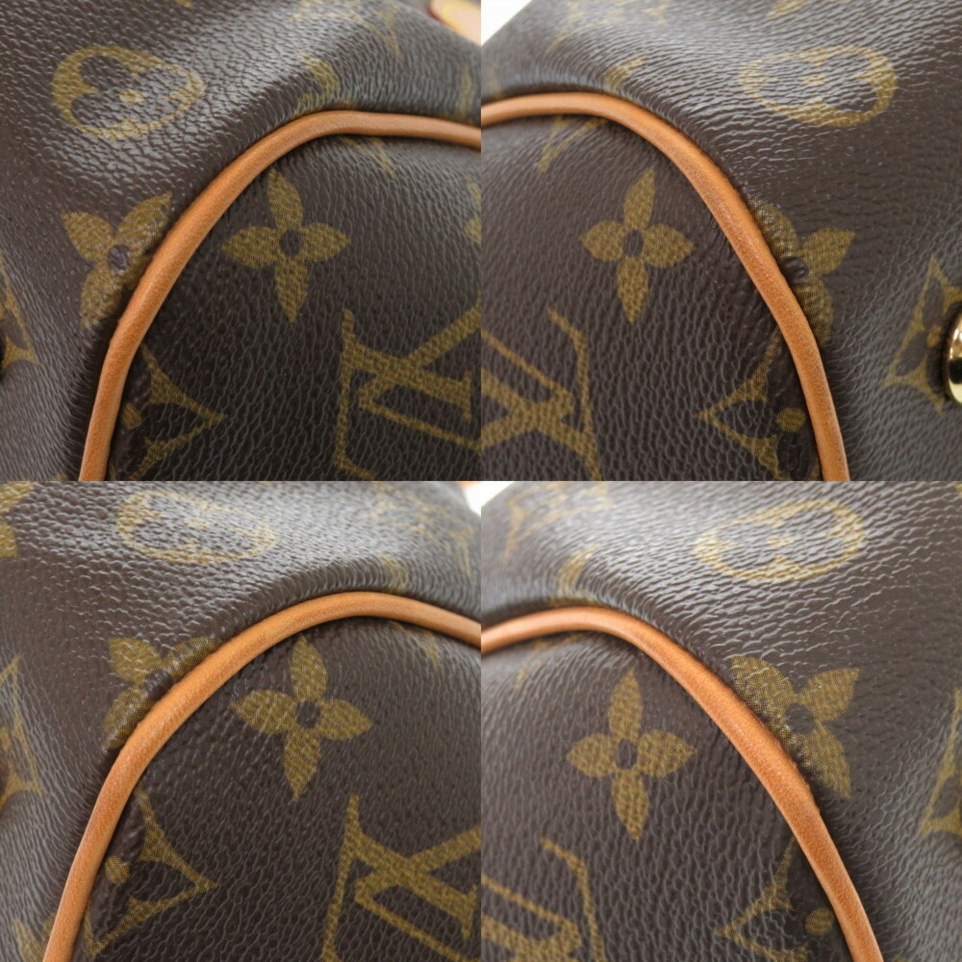 Louis Vuitton Tivoli, Brown, Canvas, handbag