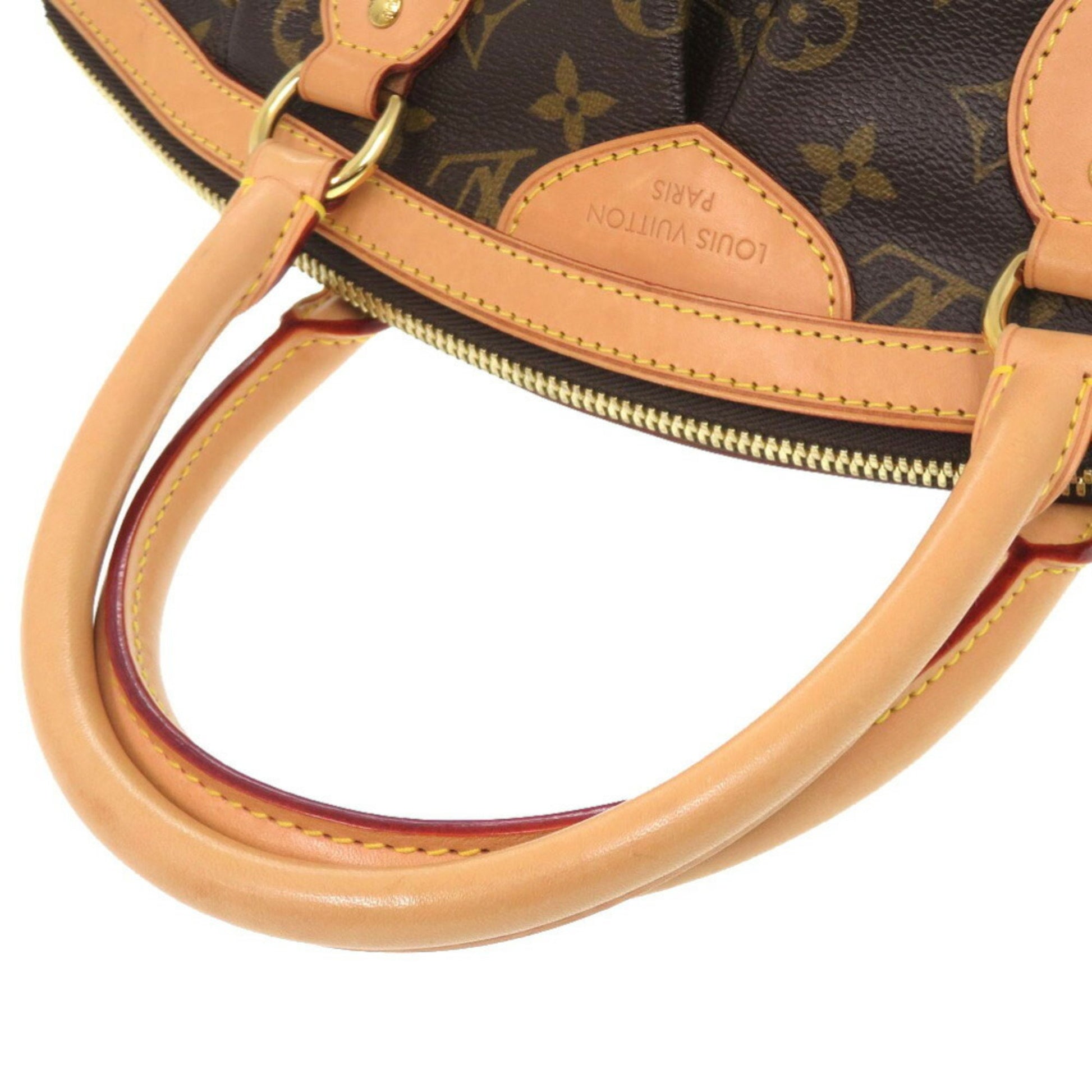 Louis Vuitton Tivoli, Brown, Canvas, handbag