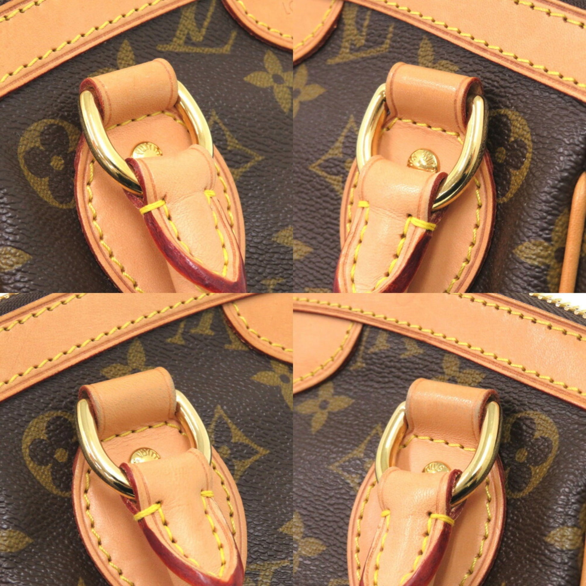 Louis Vuitton Tivoli, Brown, Canvas, handbag