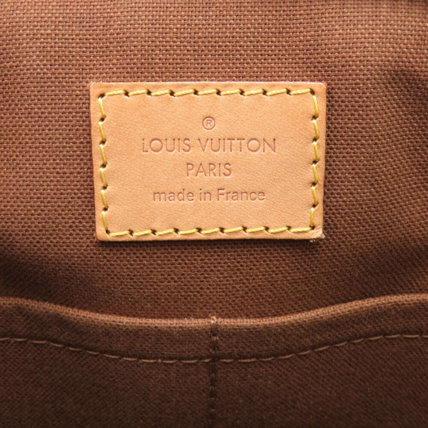Louis Vuitton Tivoli, Brown, Canvas, handbag