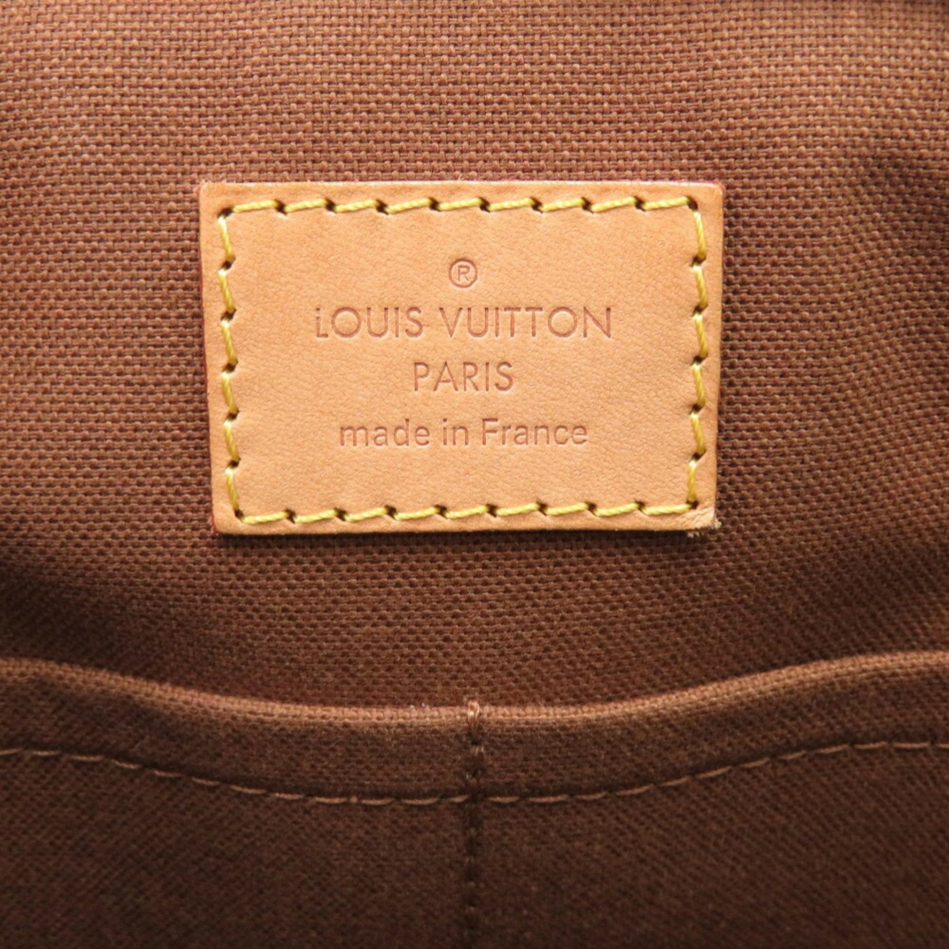 Louis Vuitton Tivoli, Brown, Canvas, handbag