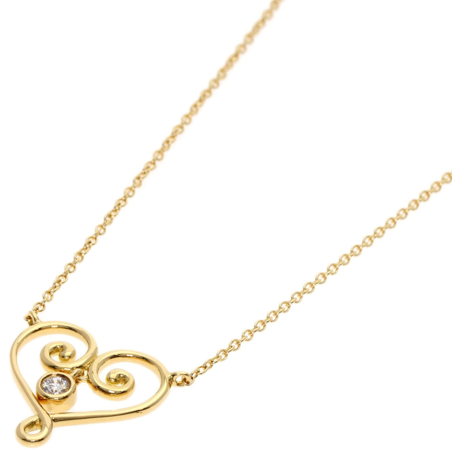 Tiffany & Co Heart, Gold, Yellow Gold, necklace