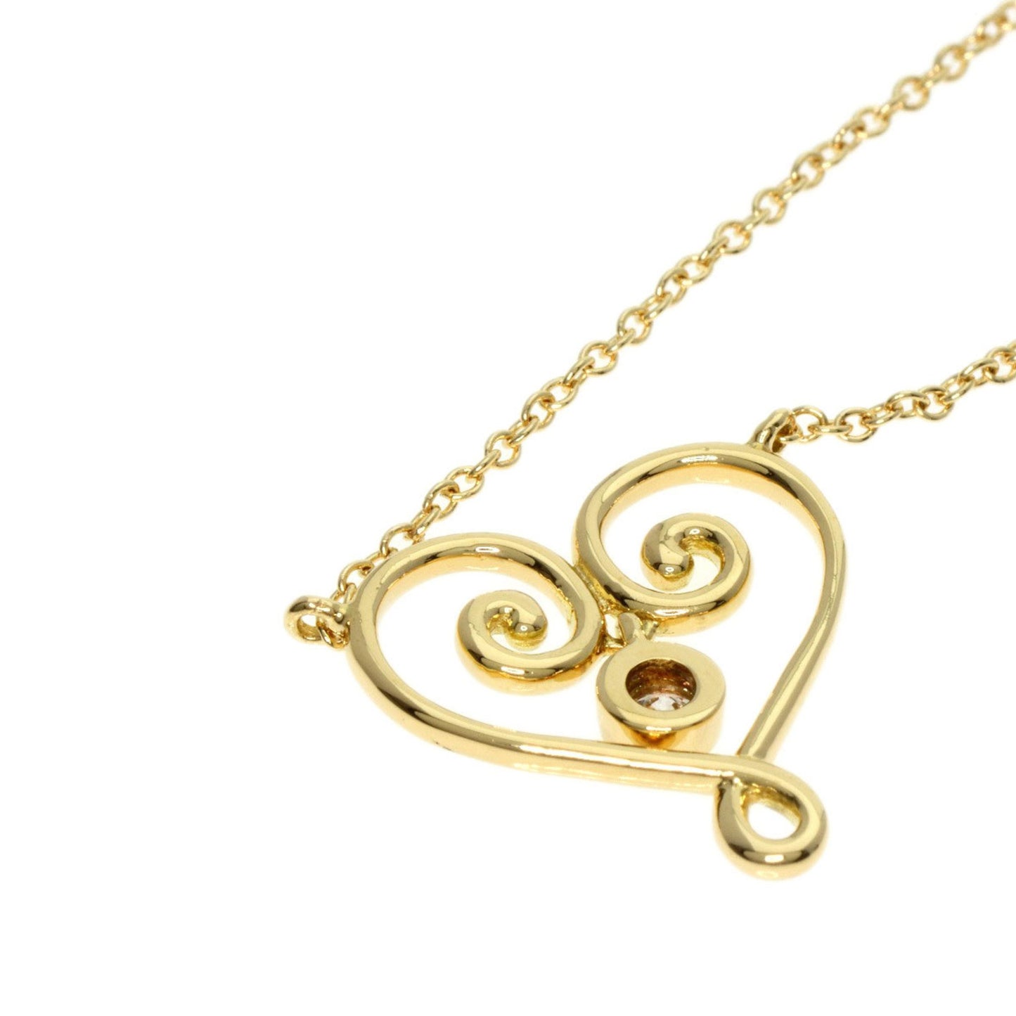 Tiffany & Co Heart, Gold, Yellow Gold, necklace