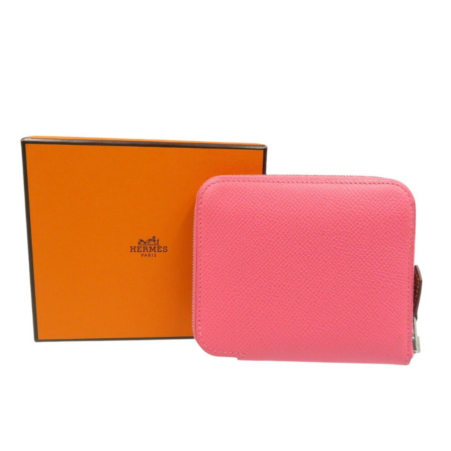 Hermès Silk'In, Pink, Silk, wallet