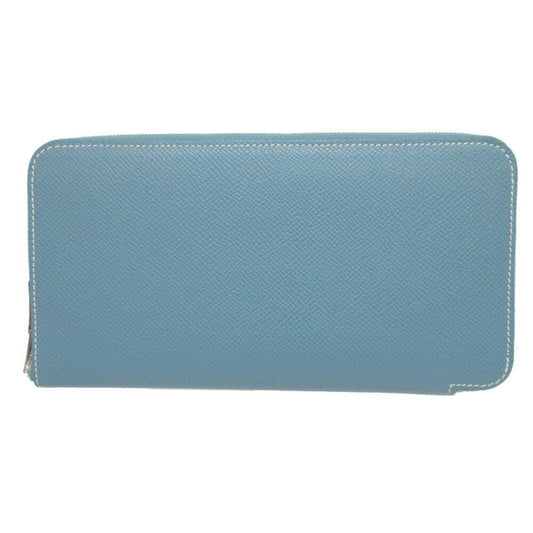 Hermès Silk'In, Blue, Leather, wallet