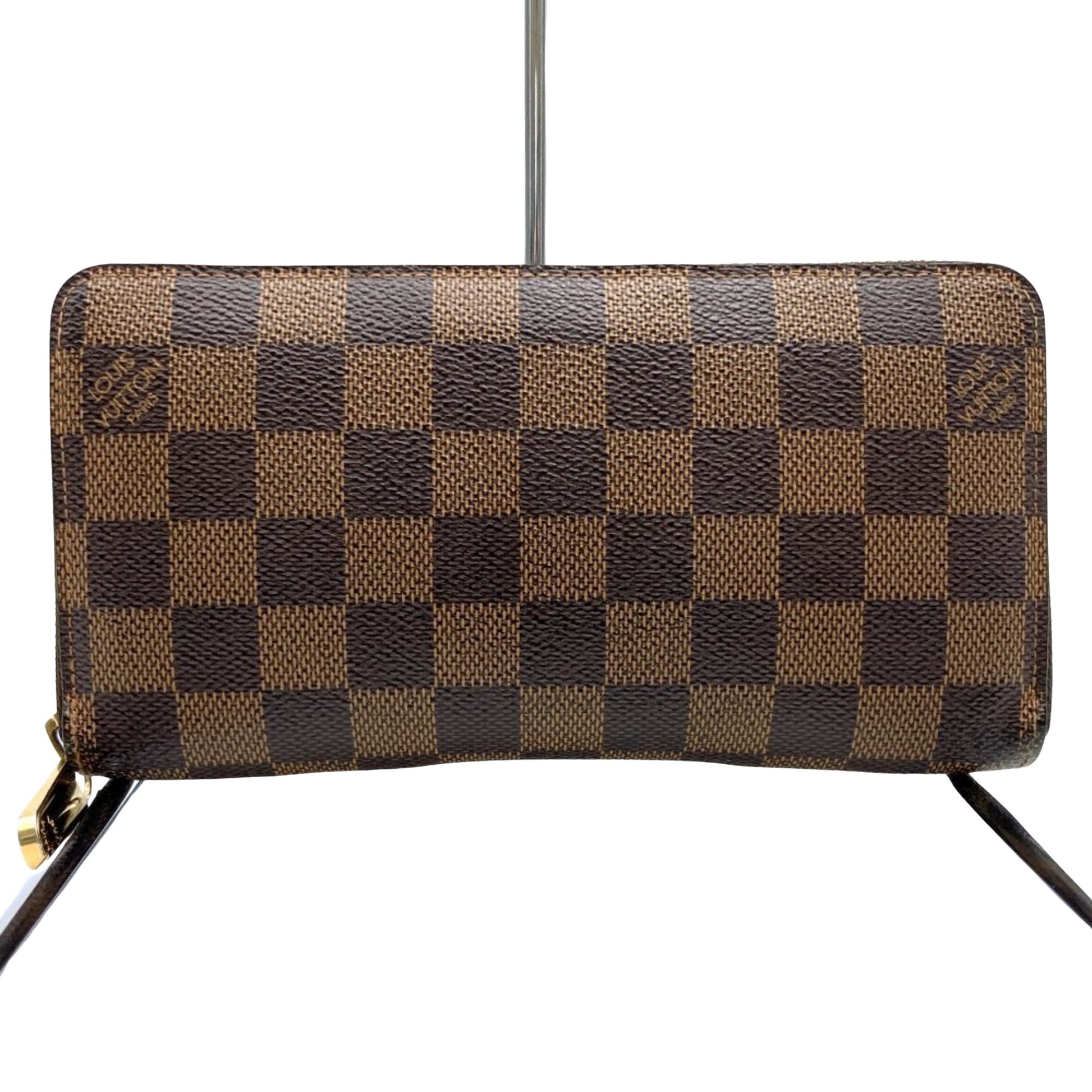 Louis Vuitton, Brown, Canvas, wallet