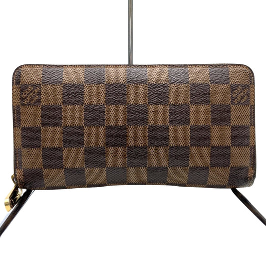 Louis Vuitton, Brown, Canvas, wallet