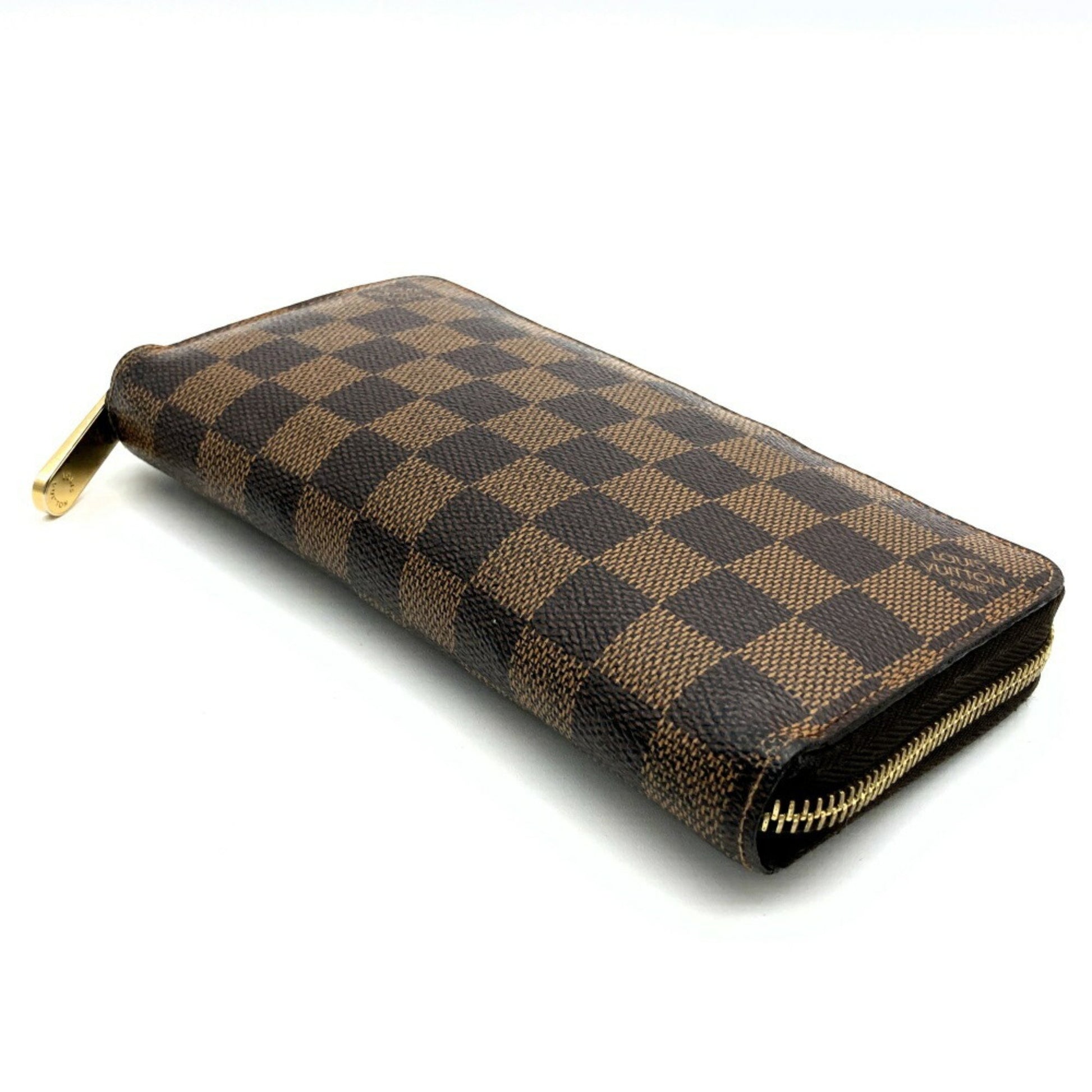 Louis Vuitton, Brown, Canvas, wallet
