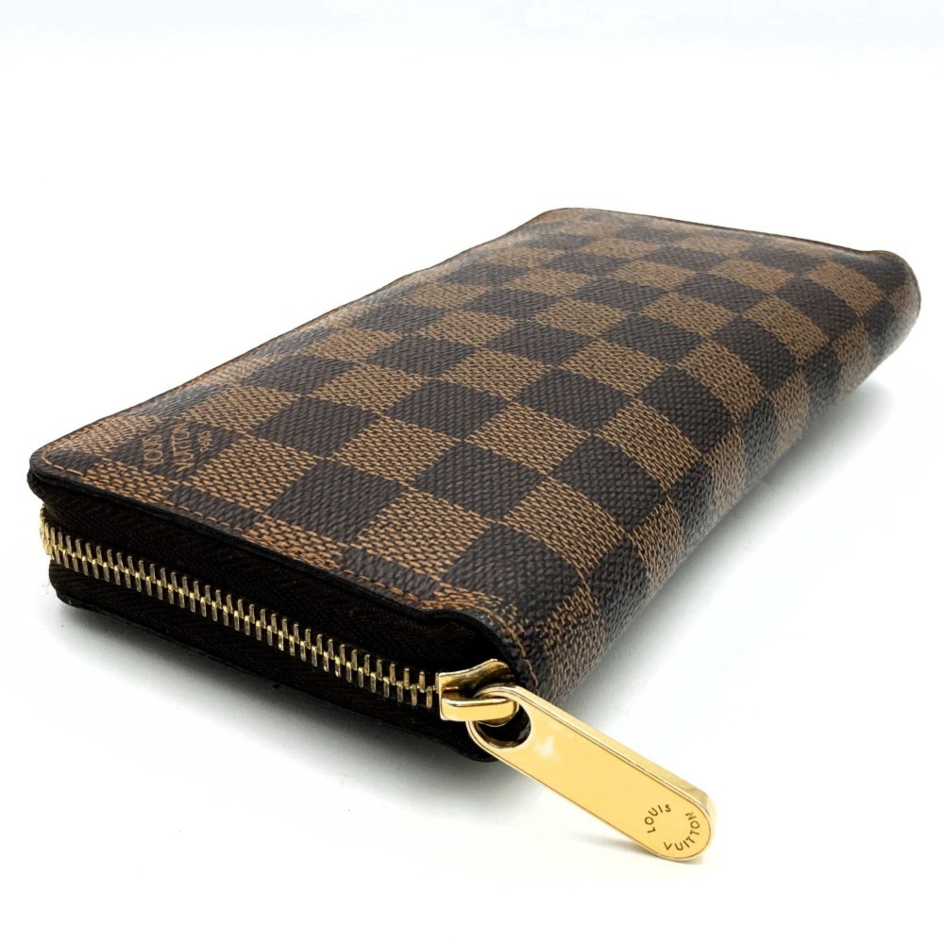 Louis Vuitton, Brown, Canvas, wallet