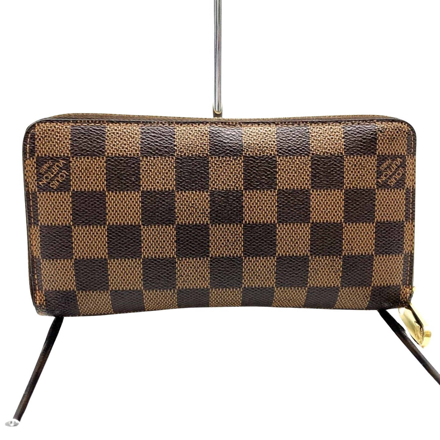 Louis Vuitton, Brown, Canvas, wallet