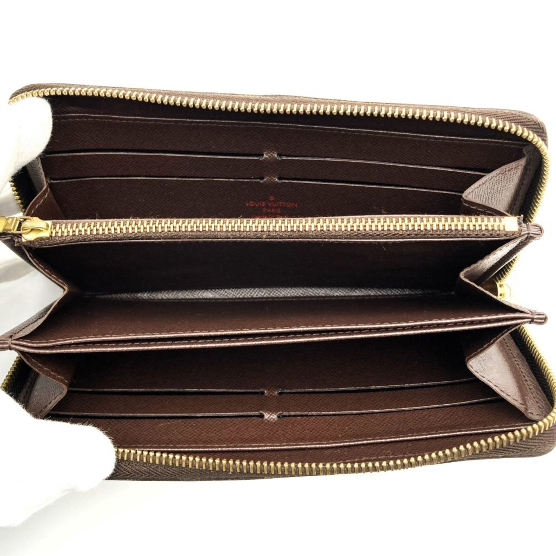 Louis Vuitton, Brown, Canvas, wallet