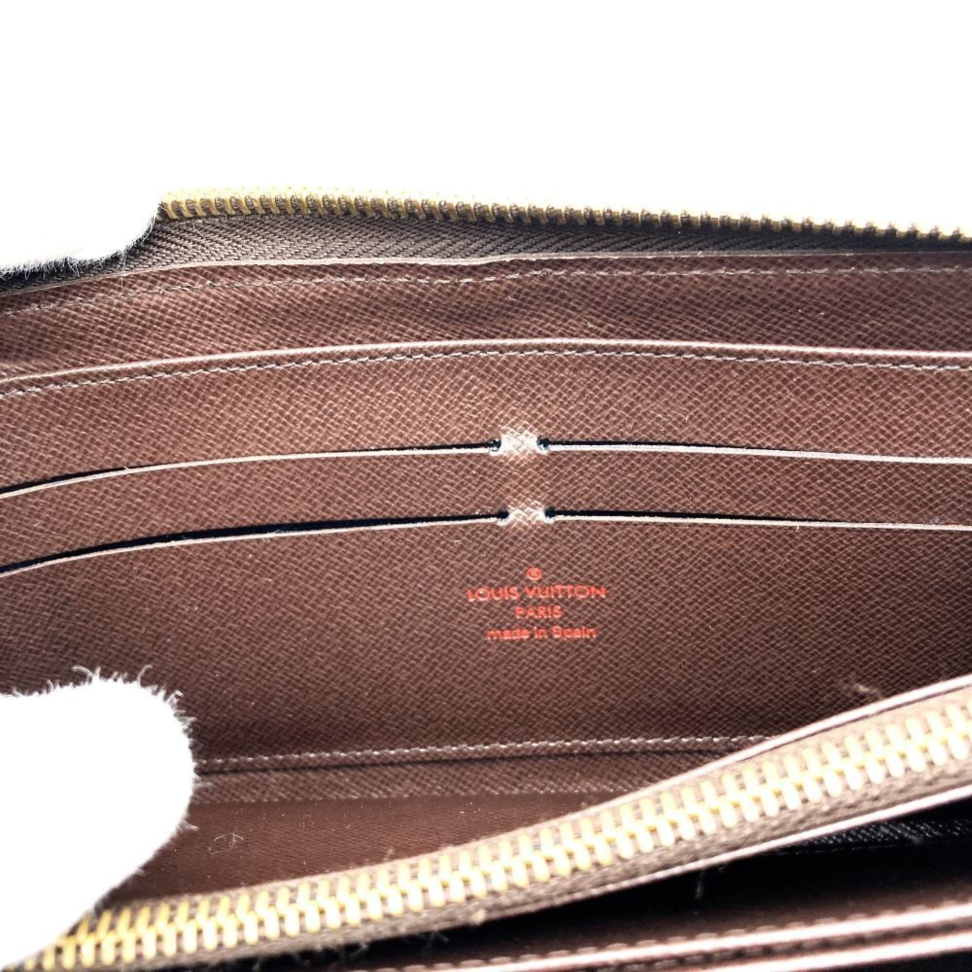 Louis Vuitton, Brown, Canvas, wallet