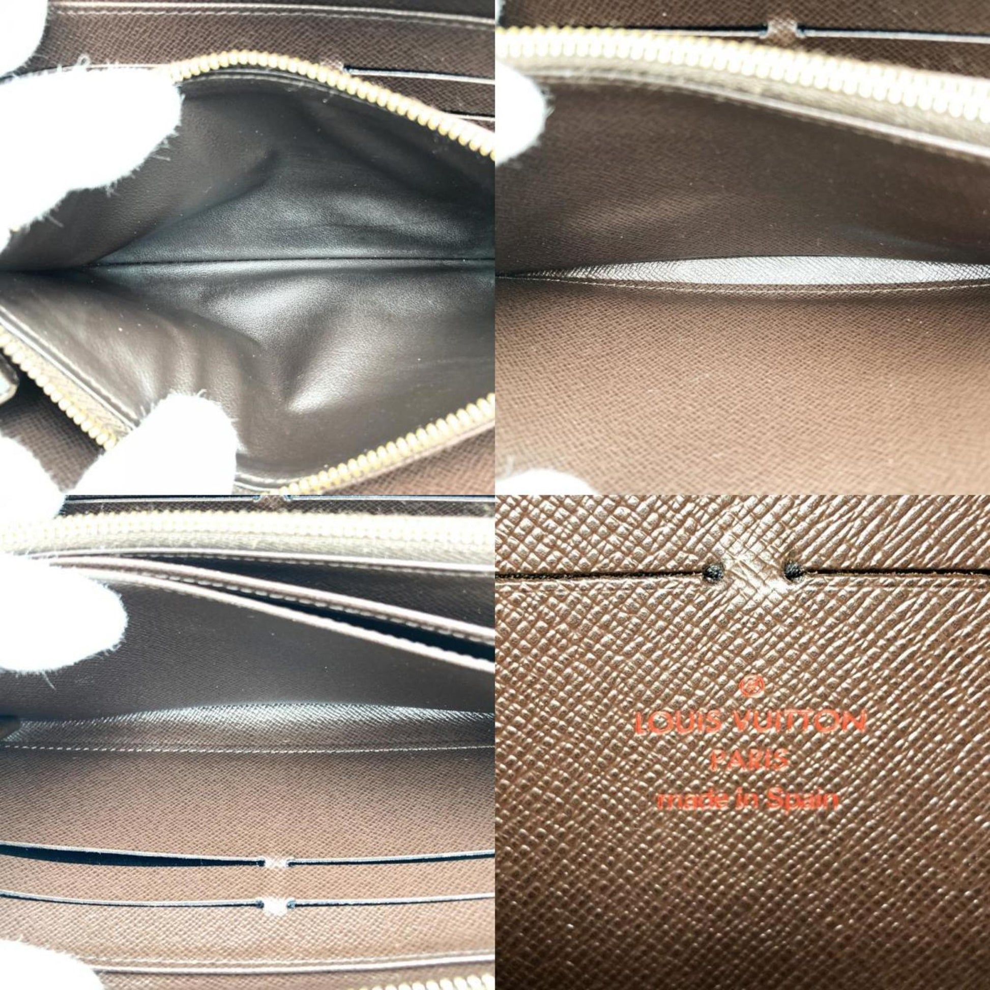Louis Vuitton, Brown, Canvas, wallet