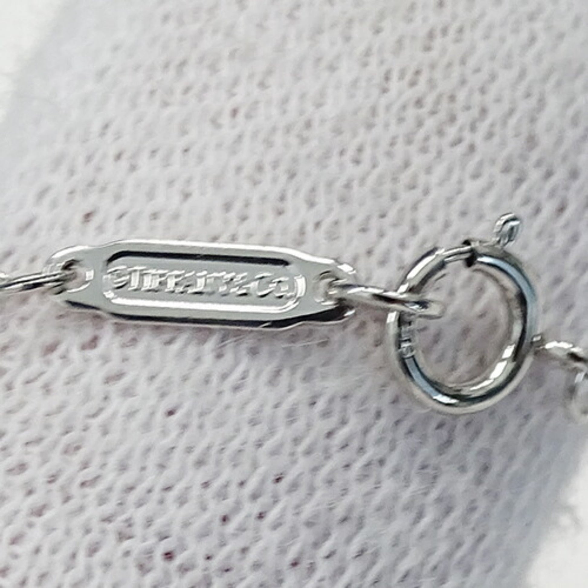 Tiffany & Co Infinity, Silver, Platinum, necklace