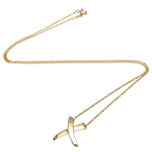 Tiffany & Co Kiss, Gold, Yellow Gold, necklace