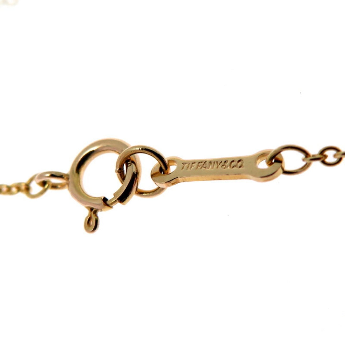 Tiffany & Co Kiss, Gold, Yellow Gold, necklace