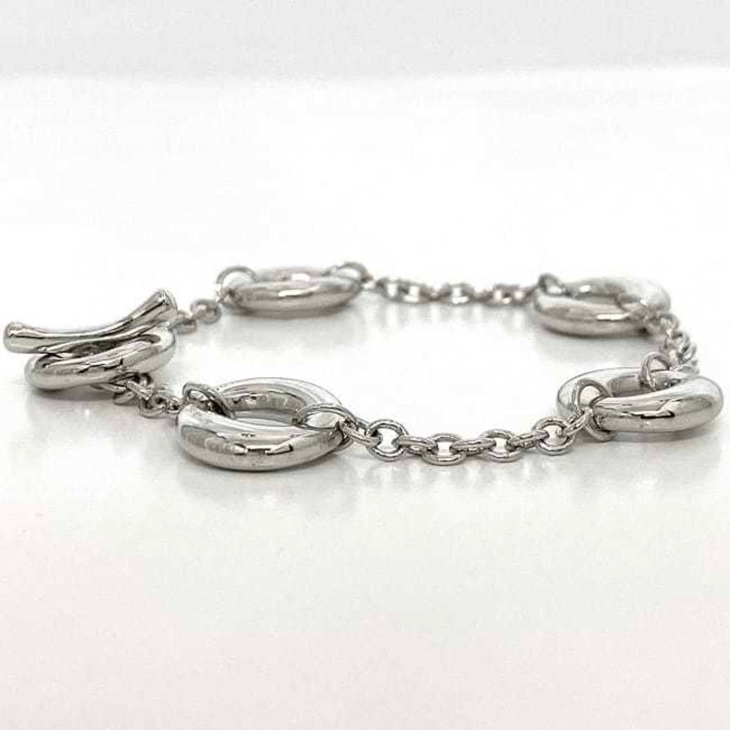 Tiffany & Co, Silver, Yellow Gold, bracelet