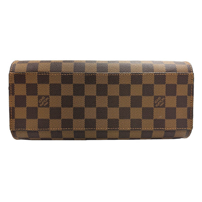 Louis Vuitton Triana, Brown, Canvas, handbag