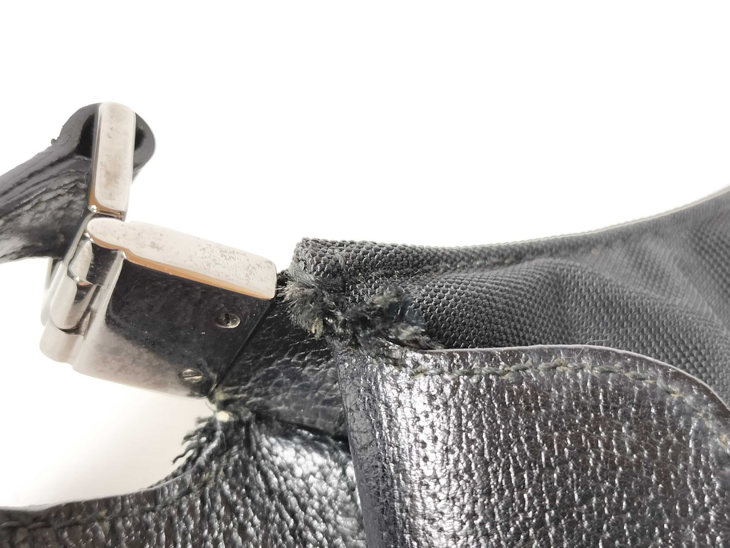 Gucci Jackie Bag Nylon, BLACK, NYLON, Handbag